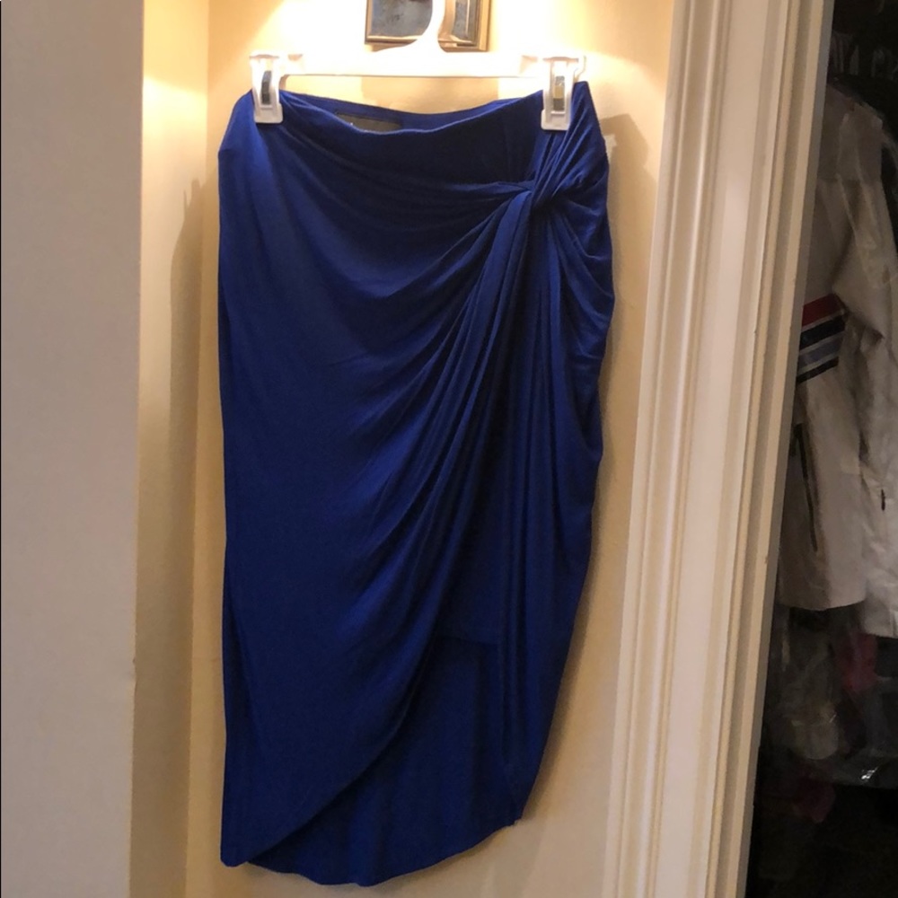 Ink blue skirt small